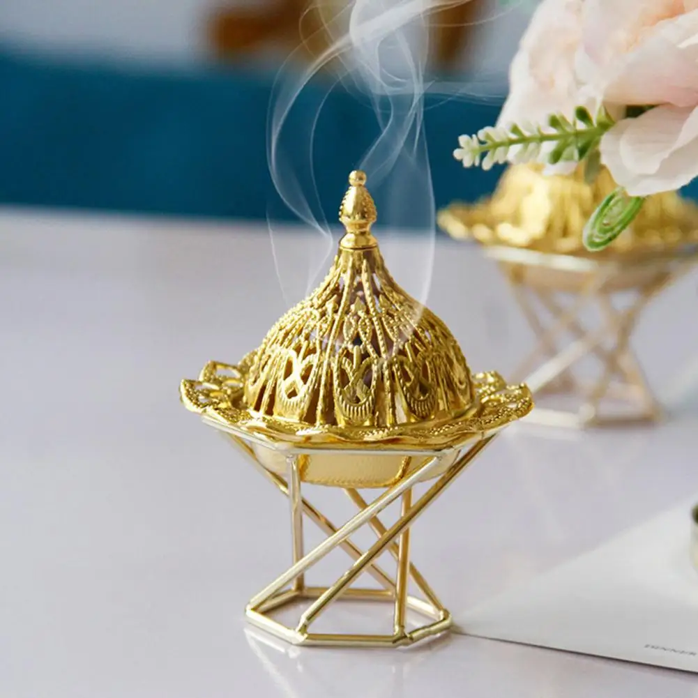 Курильница в форме башни металлический ажурный Ловец ясеня среднем восточном