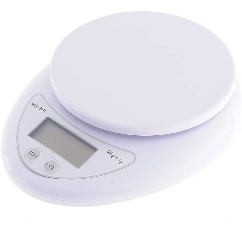 

WH-B05 Kitchen Scale LCD Stainless Kitchen Cooking Food Electronic Digital Scale Weight High Precision Gold Scale