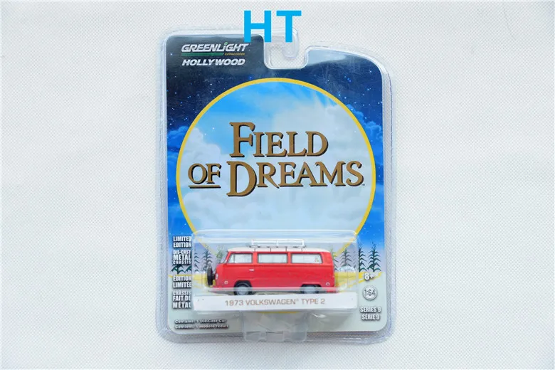 

GreenLight 1:64 1973 VW T2 diecast Collection of die-casting simulation alloy model car Children toys