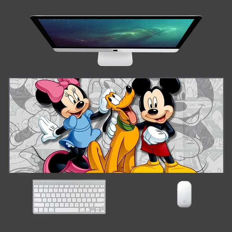 

Blut Goofy Mickey Anime Pc carpet mouse pad mats gamer gaming accessories desk mat mousepad ergonomic wrist rest carpet Gamer