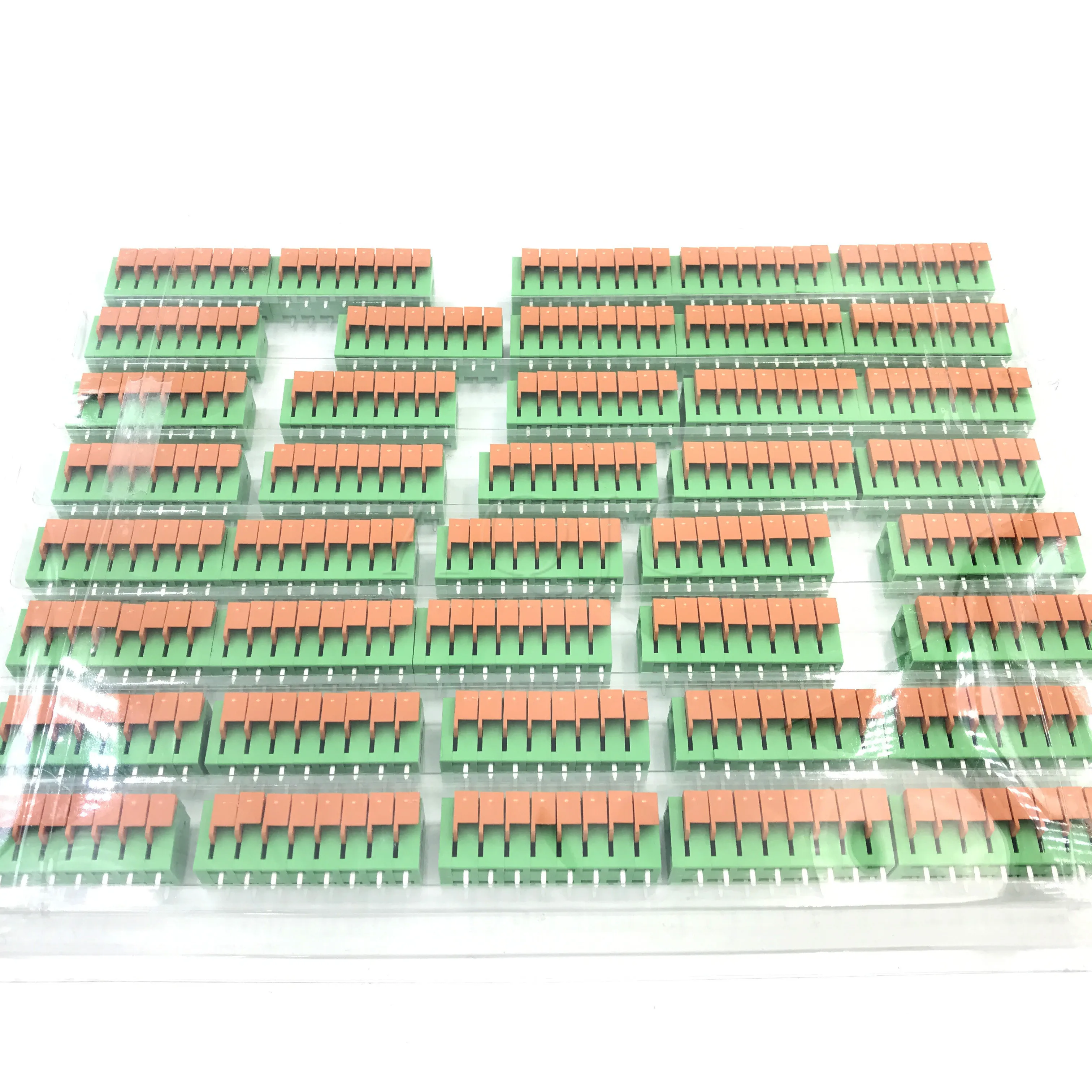 10 шт. KF142V 5 08 мм Печатная плата пружинная Клеммная колодка KF142R-5.08 2P 3P 4P 5P 6P 7p 8p 9p 10p