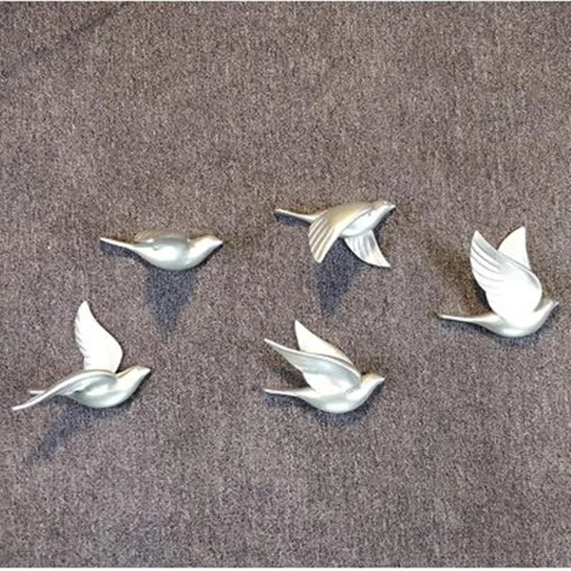 2021 европейские трехмерные наклейки на стену смолы ласточка ремесла для дома и