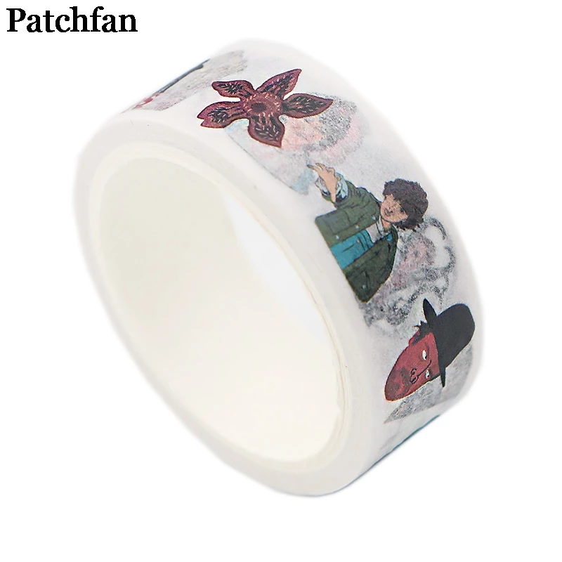 Patchfan странные вещи 90s мультфильм Забавный DIY Скрапбукинг дети Бумага васи