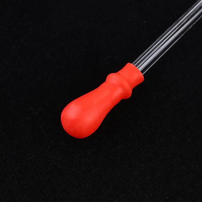 10 шт. резиновая головка стеклянная капельница лабораторная пипетка со шкалой