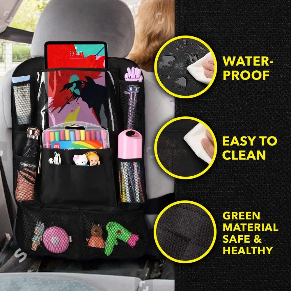 Органайзер на заднее сиденье автомобиля защитные коврики 10 дюймов держатель для