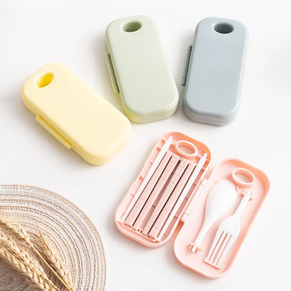 Набор столовых приборов креативный многоразовый портативный набор из