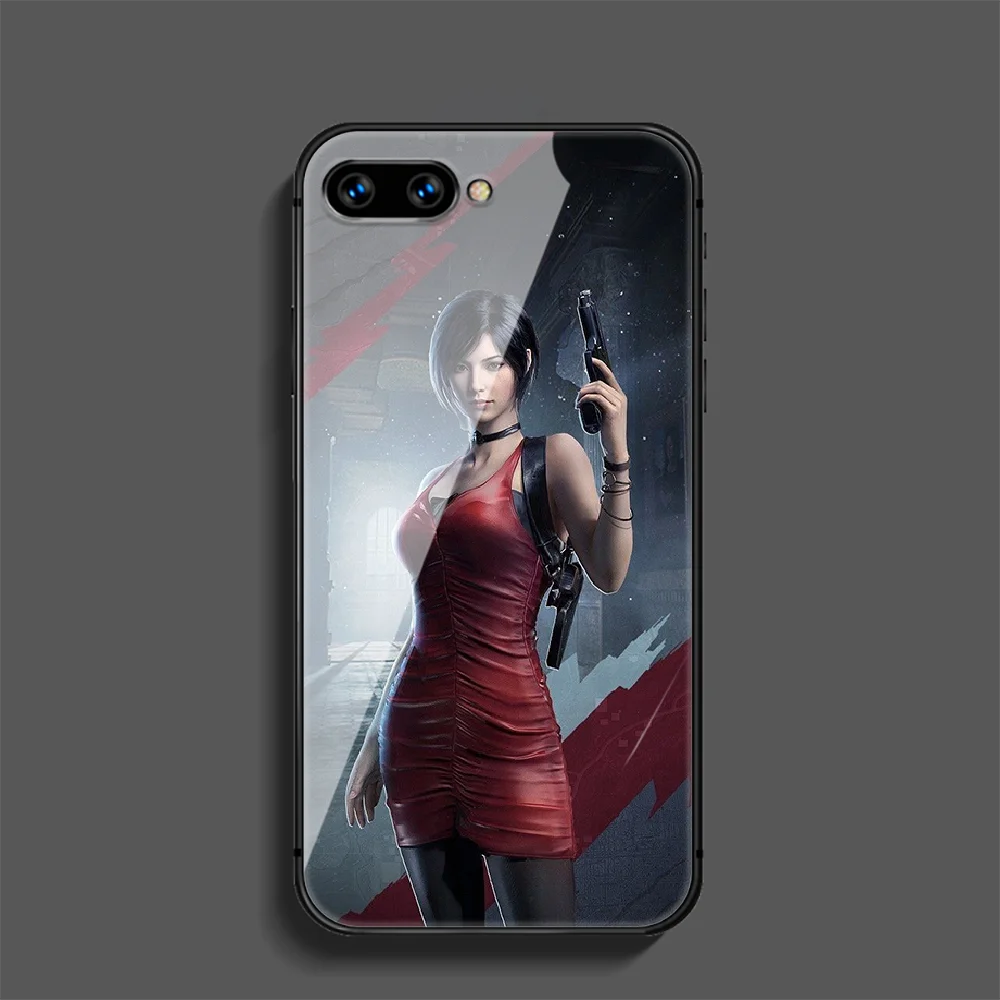 

Ada Umbrella Wong Alice Phone Tempered Glass Case Cover For Huawei Honor Nova 5T 71 8A 8X 8 9X 9 10 10I 20 30 Pro Lite Coque