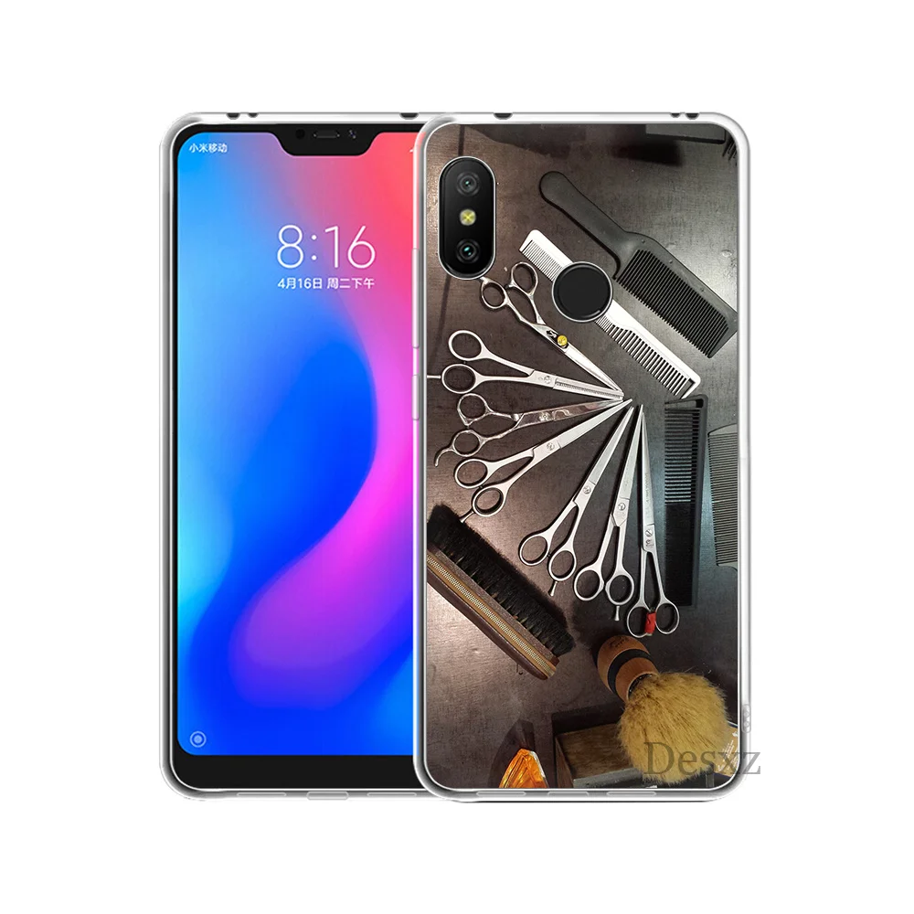 Чехол Stylist Scissor Bracket Switch Print Draw для Xiaomi Redmi mi 8 SE Note 5 5A 6 6X Pro X 2S A2 Lite Plus 4X 4A S2 F1 7 GO |