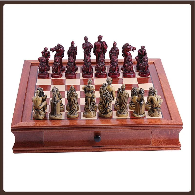 Queen Professional Chess Decoration Family Ornament Life Board Game Chess Pieces Decor Sets Jogo De Tabuleiro Entertainment