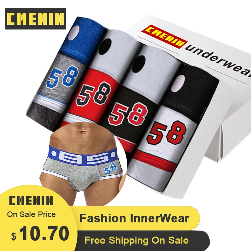 4 шт./Лот мужские трусы брифы| |