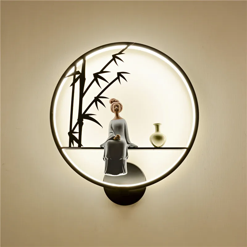 Современные комнатные настенные лампы OUFULA современные креативные декоративные