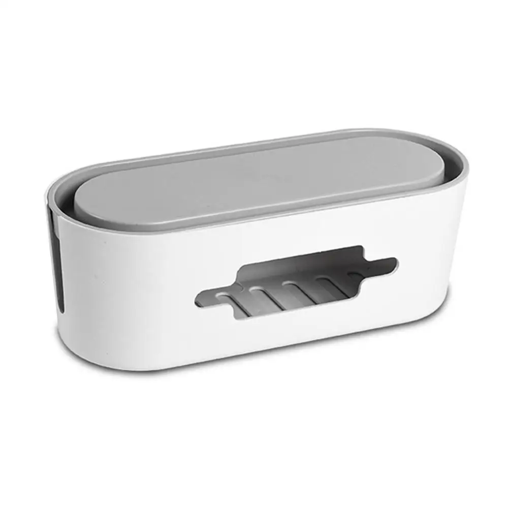 

Cable Storage Box Power Strip Wire Case Anti Dust Charger Socket Organizer Network Line Storage Bin Charger Wire Management