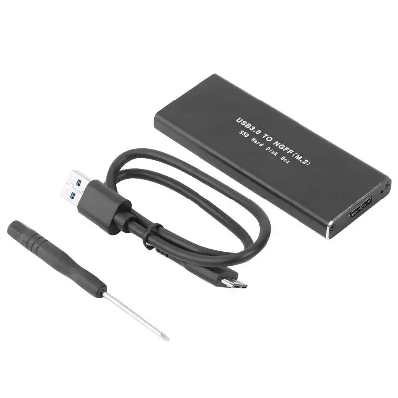 M.2 NGFF на USB3.0 жесткий диск SSD чехол для Micro B адаптер 6 ГБ/сек. корпус жесткого диска