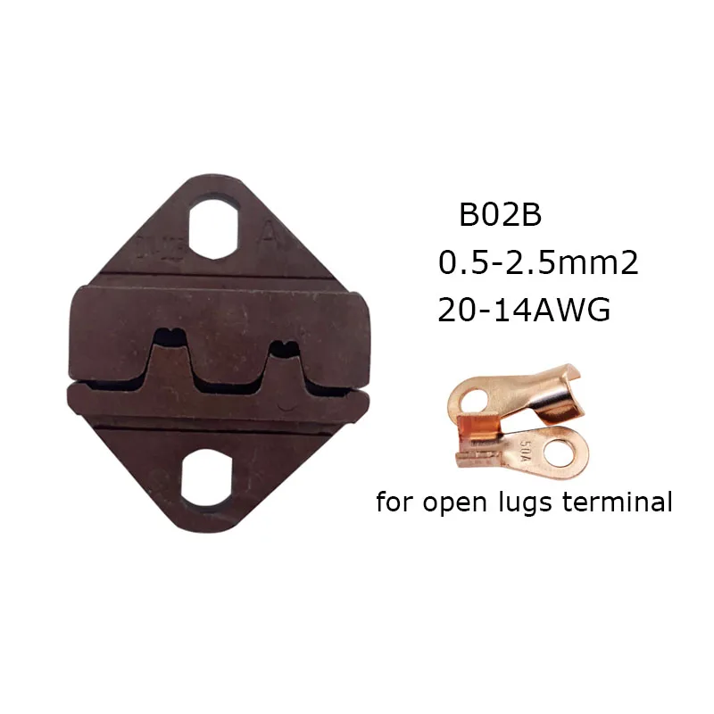 Набор обжимных пресс форм 1 пара челюсти обжимные штампы серии HS DN L инструмент