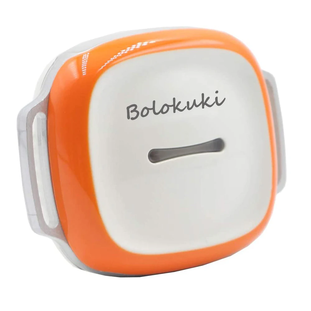 

Bolokuki Pet GPS Tracker for Dogs Bigger Cats Hounds Tracking Device Loss Prevention with Collar Light Search Free App GT011