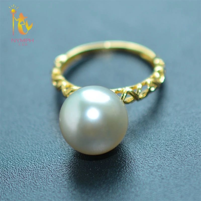 Роскошные ювелирные изделия NYMPH из 18 каратного золота с натуральным южноморским