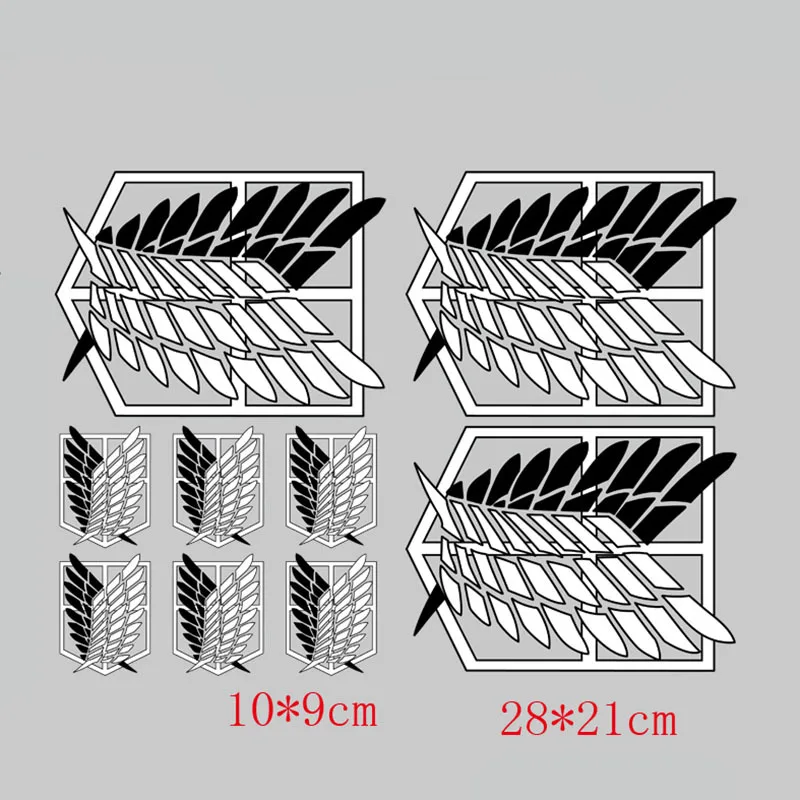 Комбинированный набор для продажи аниме атакующий гигантский патч