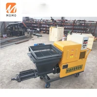 5m3 per hour electric mortar cement spraying machine wall plastering with air compressor