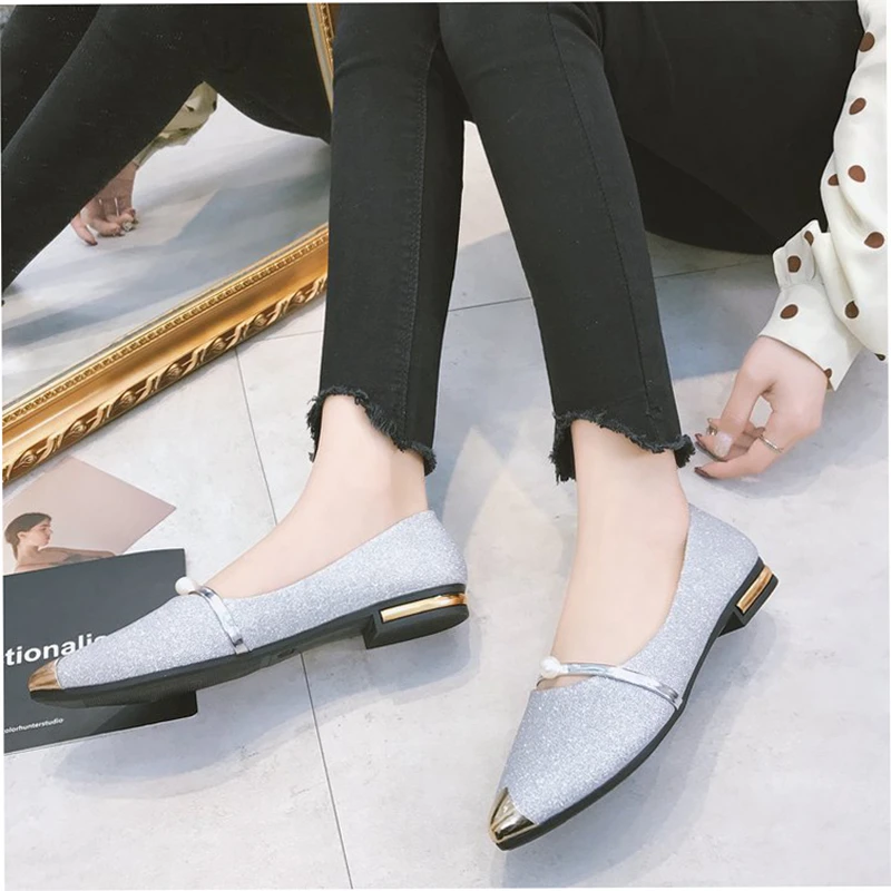 

Spring, Summer, Autumn And Winter Single Shoes Women'S Shoes Casual Plus Size Pregnant Women Flat Shoes Tenis Aesthetic Snikers