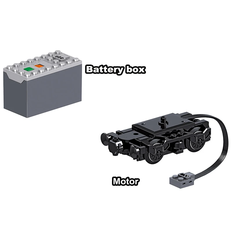1464pcs Technic Электрический городской поезд строительные блоки кирпичи