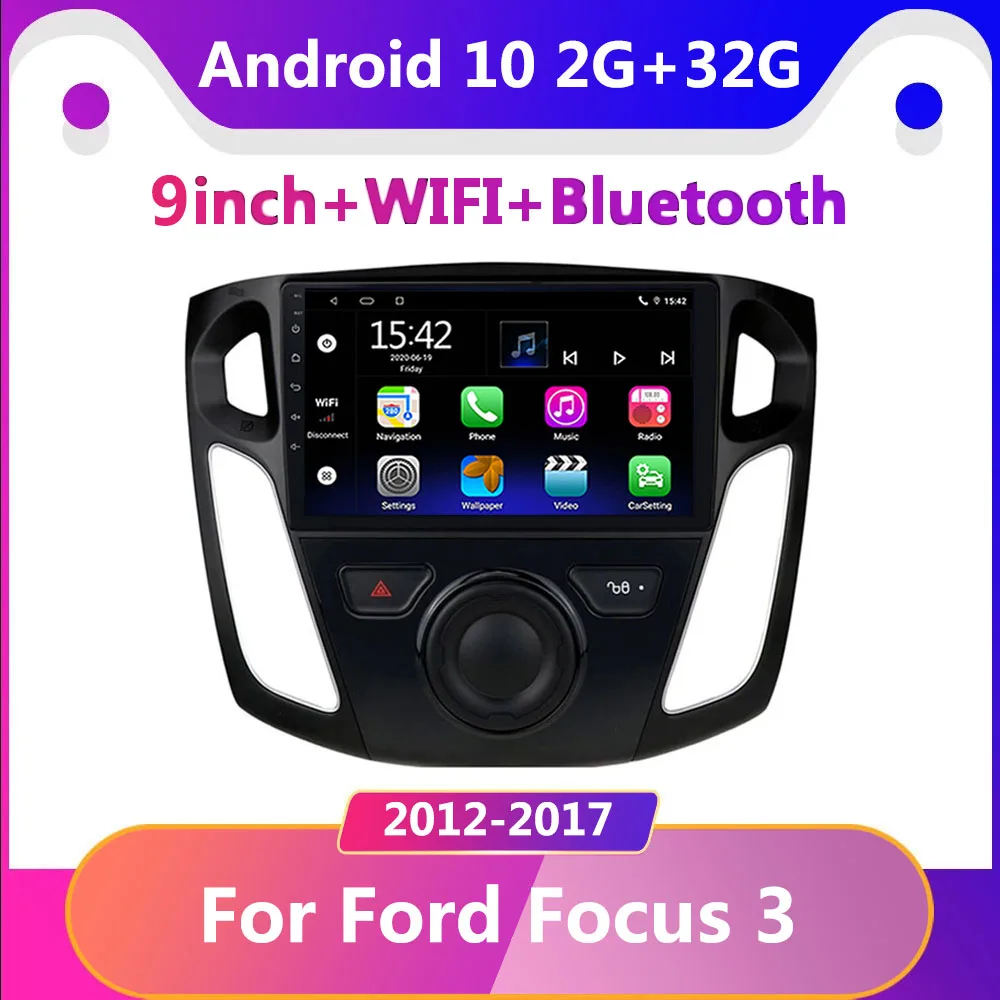 

Автомагнитола 2 din для Ford Focus 3 2012, 2013, 2014, 2015, 2016, 2017