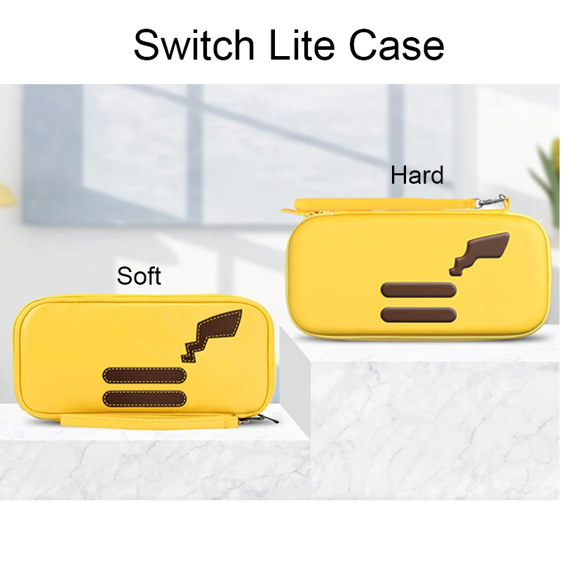 Портативный чехол для хранения из ЭВА, сумки для rend Switch Lite консоли, жесткие сумки для переноски для Switch Lite, чехол, аксессуары для пикачуса