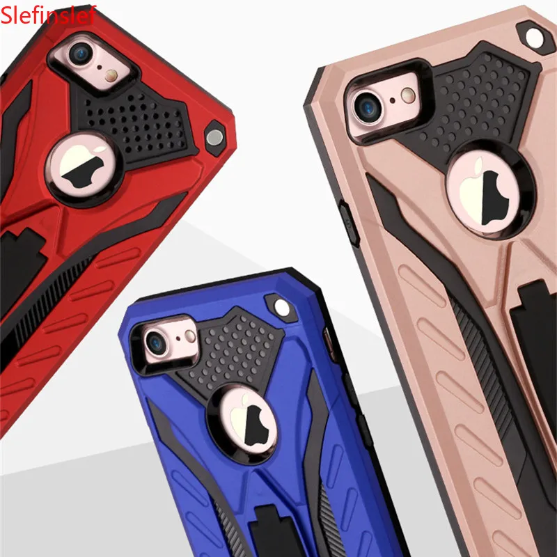 armor kickstand case for iphone 6 6s 6 plus 5 5s se shockproof case cover for iphone 6s for iphone6 6plus 6s protective fundas free global shipping