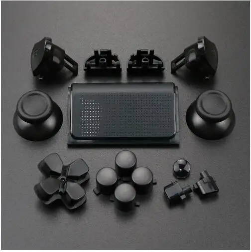1 для PS4 Pro 4,0 чехол для контроллера спереди и сзади под оболочкой чехол для Playstation 4 Pro контроллер JDS040 JDM040 камуфляж - Цвет: Black These Buttons