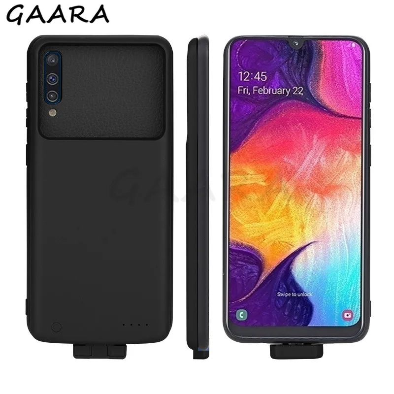 7000 мАч тонкая батарея чехол для samsung Galaxy A50 магнитный беспроводной отделяющий внешний резервный чехол Galaxy A50 power Bank Case