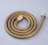 high quality shower tubing hoses antique brass shower hose 1 5 m plumbing hose bath products bathroom accessories nhh121