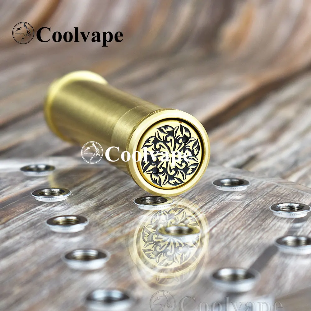 

coolvape AV Able MOD Profile RDA 24mm brass material 24mm Mechanical Mod 18650 battery electronic cigarette vaporizer kit