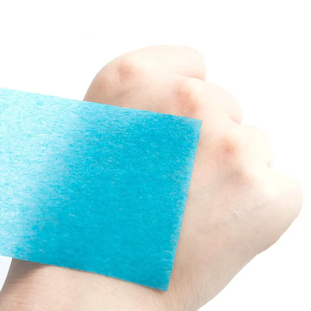 

50 Sheet Natural Linen Oil-absorbing Paper Blue Film Facial Oil Control Paper Men And Women Oil-absorbing Paper