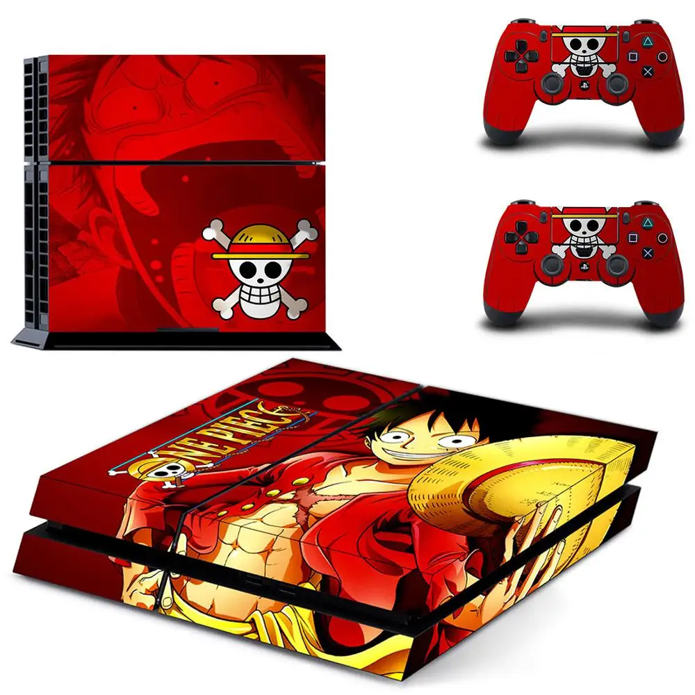 Цельная наклейка Luffy для PS4 с полным покрытием s Play station 4 PlayStation скины консоли и