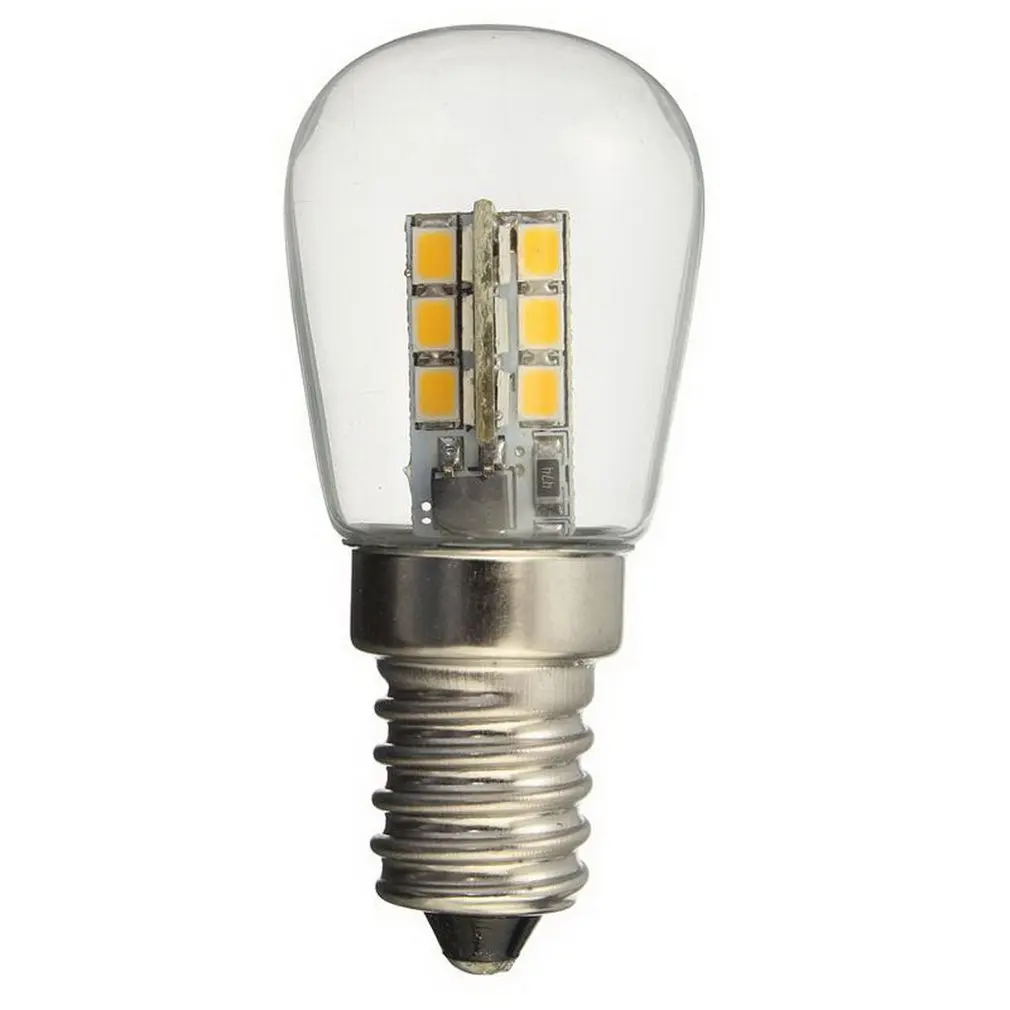 Светодиодная лампа E12 E14 Smd 24 Ac220/AC110 в стеклянная высокой яркости Чистый теплый
