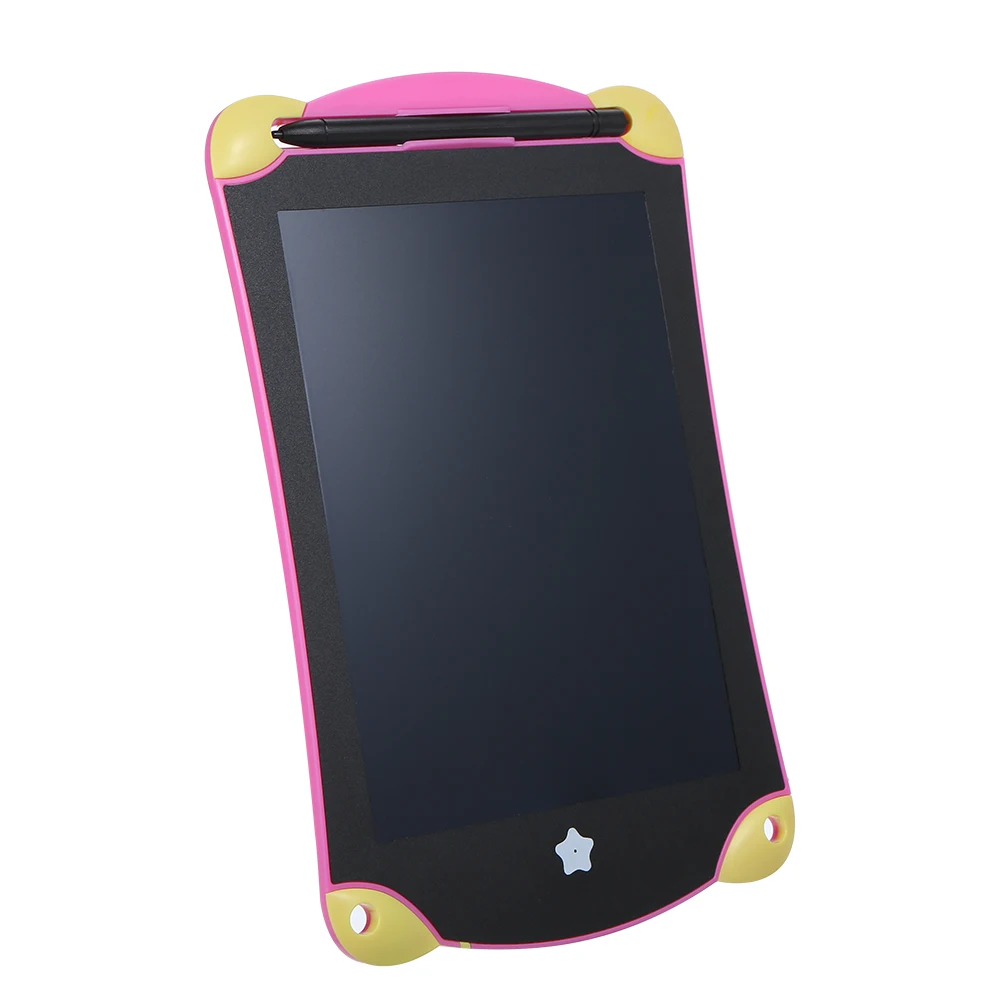 Розовый планшет для рисования 8 5 дюймов ЖК дисплей Портативный цифровой блокнот