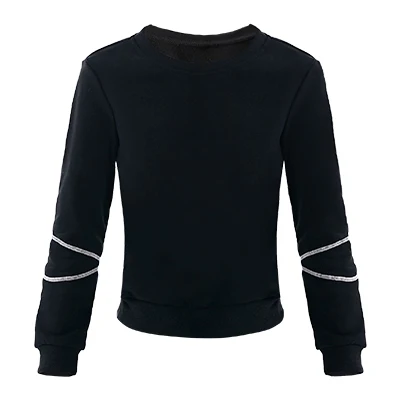 Black-top Танцевальные костюмы для девочек и взрослых, черные плотные балетные Теплые эластичные танцевальные костюмы, гимнастическая Экипировка, спортивные костюмы для детей - Цвет: Black-top