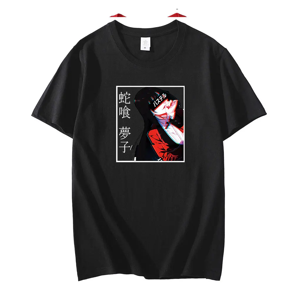 

2021 hot sale nice new T- shirts Japanese animeKakegurui Yumeko Jabami for men women fashion four season Comfortable loose top