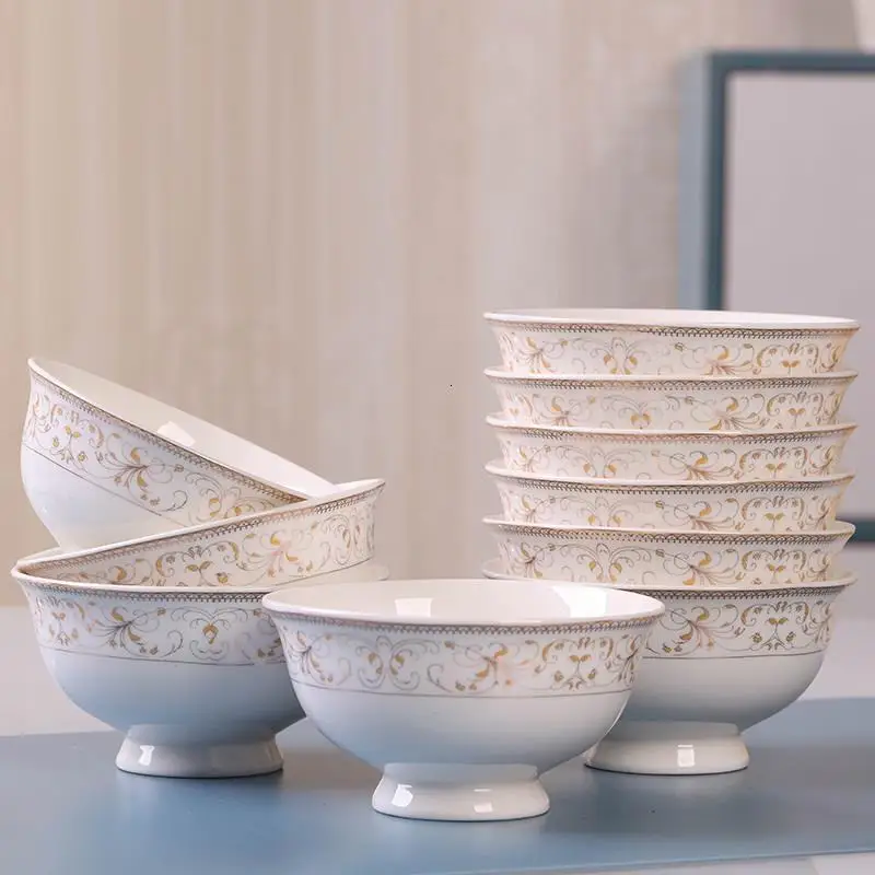 Набор для риса лапша корейский кокосовый соус контейнер еды фарфоровая тарелка