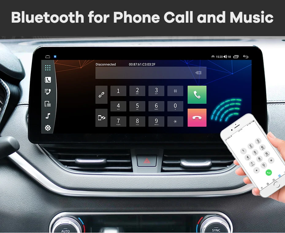 Автомобильный мультимедийный плеер 12 5 дюймов Android радио GPS-навигация стерео CarPlay