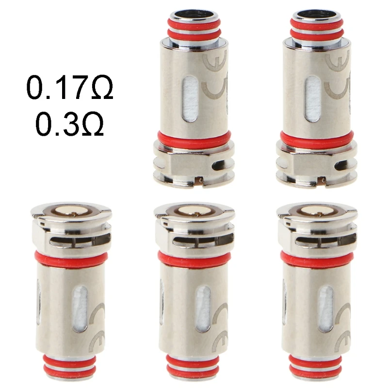 

5 Pcs Replacement Atomizer Coil Head for RPM80 Pod Kit Vape Coil 0.17/0.3ohm