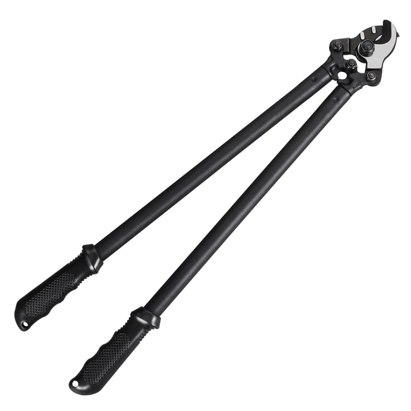 

Cable Cutters, Heavy Duty High Leverage Cutters for Aluminum, Copper, Communications Cable