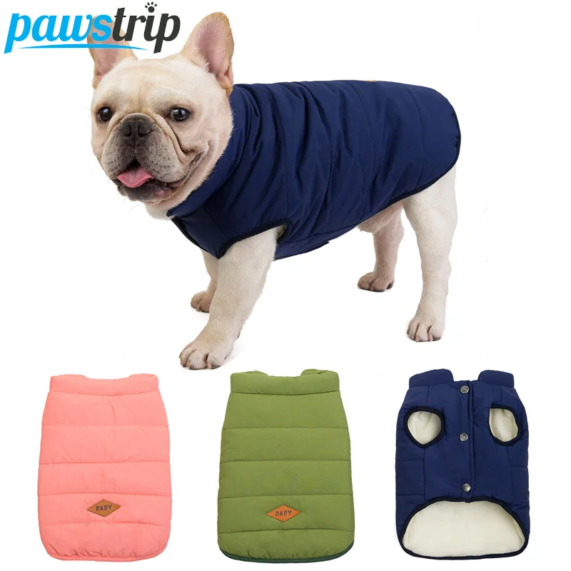 Fashion Pet Small Dog Clothes Winter Warm Dog Jacket Harness Chihuahua Puppy Coats XS-XL