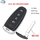 Пульт дистанционного управления для Ford FCC: M3N5WY8609, 5 кнопок, 315 МГц