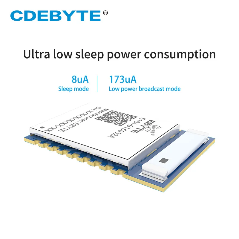 Модуль Bluetooth Ebyte nRF52832 BLE 5 0 2 4 ГГц UART 4dBm 60 м маячок Ibeacon низкомощный радиочастотный