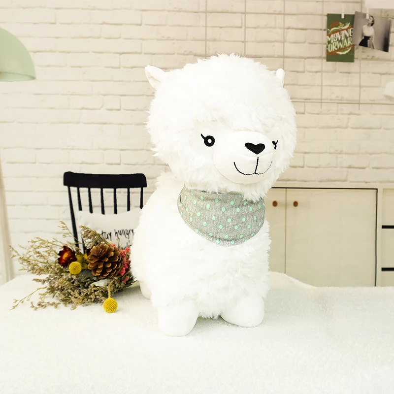 Лидер продаж 30/40/50 см милый шарф альпака плюшевые игрушки мягкая плюшевая