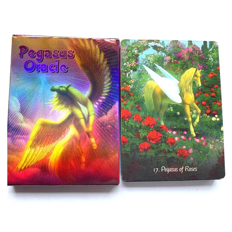 

Tarot Cards full English Pegasus Oracle Cards Deck Games Palying Cards
