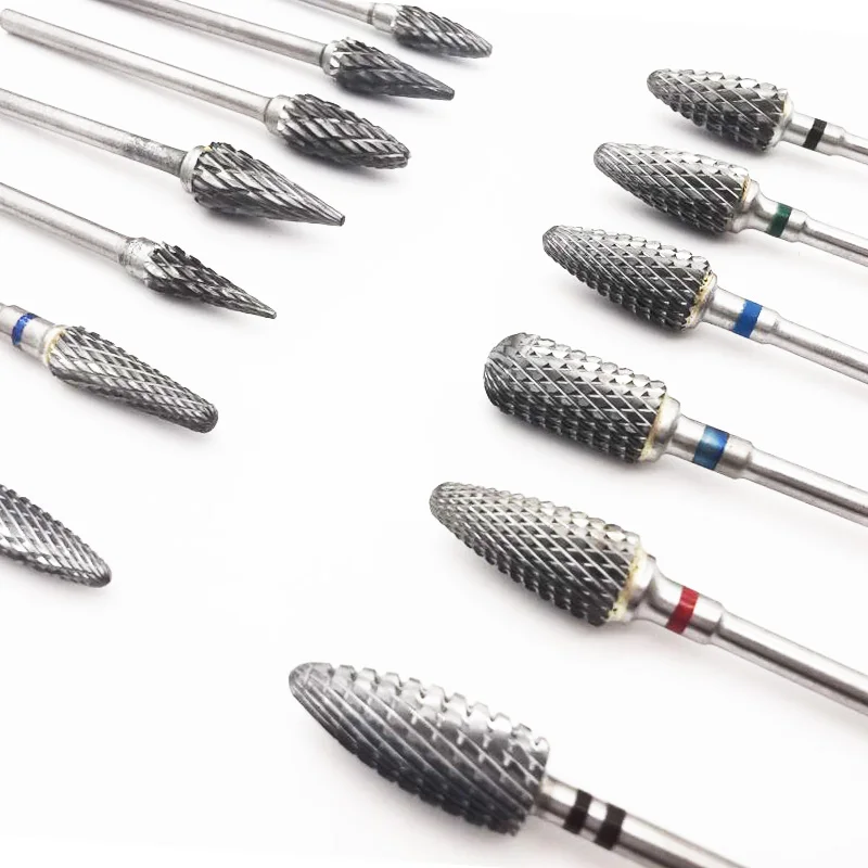 Фрезы карбидные для электрической дрели насадки вольфрамовые маникюрного