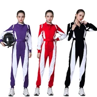 flame retardant car racing suit karting practice clothes women body ski suit cotton racer train overall club protective coverall