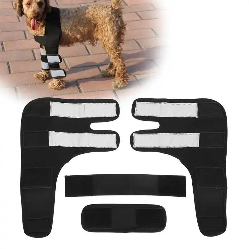 Коленный бандаж для домашних животных хирургическая защита суставов локтя