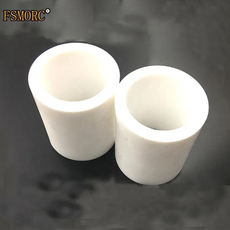 Полый стержень из белого политетрафторэтилена экологически чистый нетоксичный